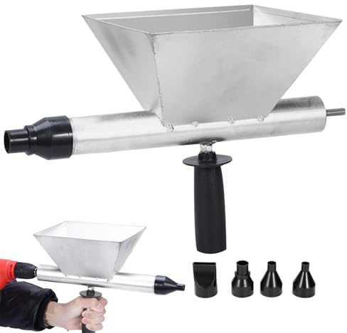 Malta per malta, strumento per stuccatura, malta portatile, per malta, malta per cemento e malta, applicatore spray per malta | in lega di cemento resistente con 4 ugelli per pavimenti in Home