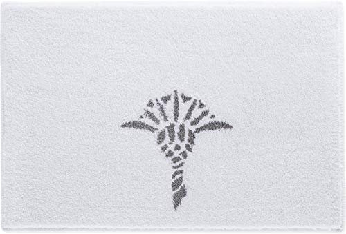 Joop! Badteppiche Cornflower 65 weiß - 001 70x120 cm