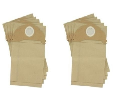 KGA-SUPPLIES Lot de 10 Sacs d'aspirateur pour Karcher A2004, A2054, A2024