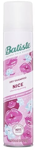 Batiste TROCKENSHAMPOO NICE 200 ml Dryshampoo Haarshampoo Haarpflege Shampoo NEU, white
