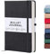 Beechmore Books Gepunktetes Notizbuch A5, Schwarz I Premium Hardcover Dotted Journal aus veganem Leder, dickes 160gsm creme Papier, Punktegitter Notebook, Geschenkbox, für Künstler, Planer & Designer