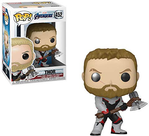 Funko Pop! Bobble: Marvel Avengers Endgame: Thor - Vinyl-Sammelfigur - Geschenkidee - Offizielle Handelswaren - Spielzeug Für Kinder und Erwachsene - Movies Fans - Modellfigur Für Sammler