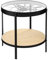 ATMOSPHERA CREATEUR D'INTERIEUR Mesita Auxiliar, Negro, Normal