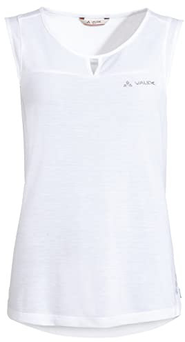 VAUDE Damen Women's Skomer Hiking Top, Weiß, 38 EU