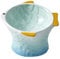 POPETPOP Ceramic Raised Cat Bowl Cat Feeder Fish Shaped Raised Cat Bowl Cat Stand Feeder Pet Dish Non Slip Feeding Bowls Single Dish For At Kitten Dog Puppy Food Water Green