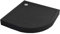 Plato de ducha negro efecto piedra Black Stone DIN 51097 A 12 cm de alto (80 x 80 x 12 R55)