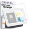 REY Protector de Pantalla para Google Nest HUB 2ª Gen, Cristal Vidrio Templado Premium