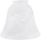 Lurrose Bell Glass Lamp Shade Bell Shaped Frosted Glass lamp Shade Replacement Ceiling Fan Light Shades for Wall Light Pendant