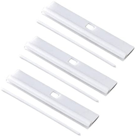 Vertikale Jalousien-Aufhänger, 127 mm, Ersatzbügel für Lamellen, DIY, verstellbar, Lamellen, 10 Stück