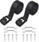 Ruibapa 2 Sets 1x 48(4 ft) Battery Tie Down Strap kit with Stainless Steel Cam Buckle, Stainless Steel Bracket and SS Screws for Boats, Luggage Belt, Cars