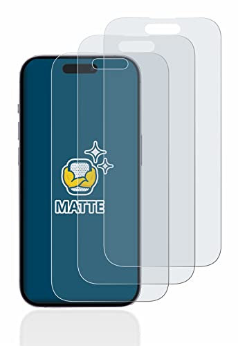 BROTECT Entspiegelungs-Schutzfolie für Apple iPhone 14 Pro (6 Stück) Matte Displayschutz-Folie, Anti-Reflex, Anti-Fingerprint