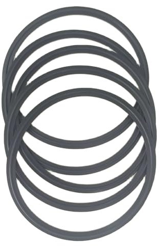 JOWIN Sanitary 3,4 and 6 Tri Clamp EPDM Gasket Standard Thicker Type (Pack of 5) (6)