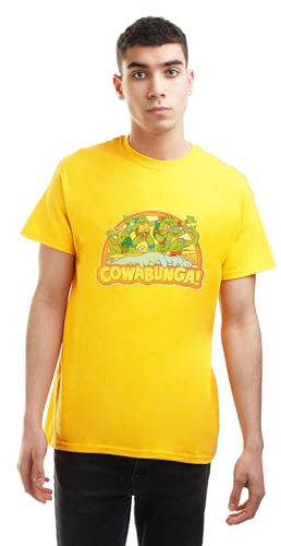 Cotton Soul Teenage Mutant Ninja Turtles Unisex-T-Shirt, Gänseblümchen, gänseblümchen, L