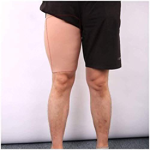Ensemble de fausses cuisses en silicone fait à la main, crossdresser en silicone, beau manchon de faux bras pour améliorer la couverture des membres, cicatrices, correcteur de posture, attelle nue
