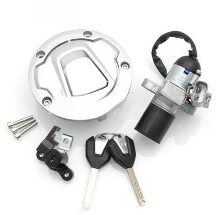 Motorrad Tankdeckel Motorrad Zündschloss Sperren Gas Kraftstoff Benzin Tankdeckel Abdeckung Sitz Schloss Für CF MOTO CFMOTO 450SR 450 SR NK 450NK