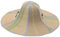 Fituenly Sombrero De Paja Plegable, Gorra De Pesca para, Sombrero De Viaje Panamá, Gorro Tejido con Cordón, Sombrero De Ratán De Ancha, Sombrero De Granjero Chino