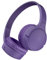 Belkin SoundForm Mini Kids Wireless Headphones with Built-In Microphone, 30H of Playback Time, & Fun Stickers - Over-Ear Headsets for Online Learning, School, Travel, iPhone, iPad, Galaxy - Purple