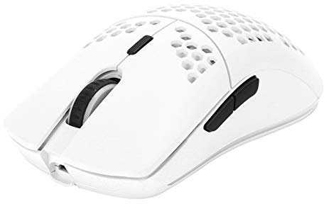 Jectse Wireless Gaming Mouse, Ergonomic 3600 DPI | 2.4GHz connection, lightweight shell, RGB lighting, optical sensor, laptop compatible, rechargeable battery