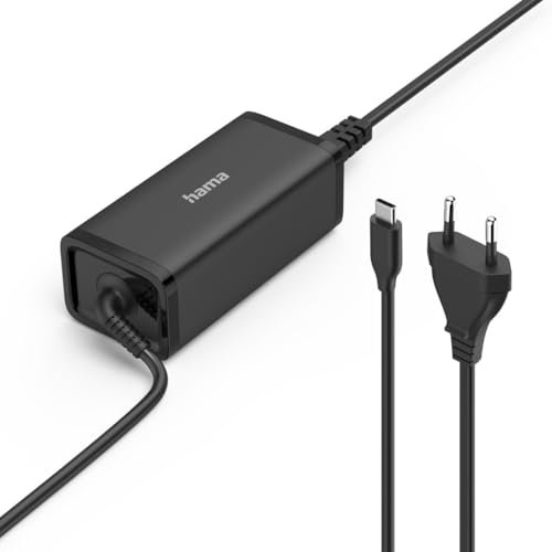 Hama Universal-USB-C-Notebook-Netzteil, GaN, Power Delivery (PD), 5-20V/100W