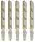 5pcs 76mm 3 Inch Jig Saw Blades Diamond Coated Tile Cutter Cutting Blade T-Shank Grit 50 Power Tools Accessories