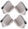 DIYEAH 4pezzi Manopole Metallo Per Fornelli Gas Da Ricambi Per Forno E Piano Cottura Compatibili Con Gas Stove E Embedded Stoves Manopole Per Installazione Facile