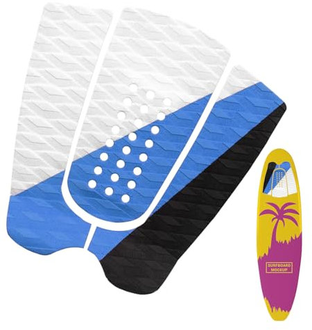 Grip Pad Für Skimboards - Surfboard Traction Pad, Surfboard Paddle Board Pad | Stoßdämpfungsleistung Anti Rutsch Schutzausrüstung Skimboard Shortboard Longboard Paddle Board Für Wassersportarten