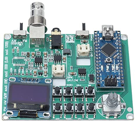 MasYosh SI4732 Radio -Audio -Empfängermodul, FM Am LW MW SW SSB -Empfängerboard mit BFO -Kontrolle und 22 Bands für HAM -Radio- und Kommerzielle Nutzung