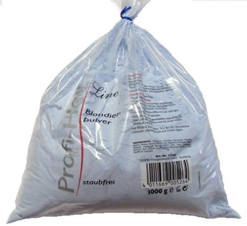 Capelli Biondi Salon Blondierpulver / Blondierung im Beutel ,staubfrei, blau, 500g