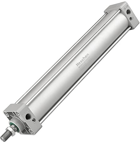 Heschen Vérin pneumatique Standard, SC 63-350, PT3/8'' Port, Alésage 63mm, Course 350mm, Double Effet