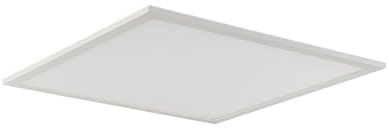 Arcchio LED Panel Lysander dimmbar mit Leselampe in Weiß aus Aluminium (1 flammig,) - Bürolampe Deckenlampe Deckenleuchte Lampe Arbeitszimmerleuchte