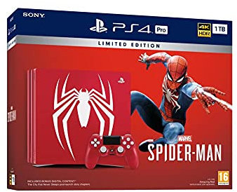 PlayStation PS4 Pro 1 To B Édition Limitée + Marvel's Spider-Man - Standard Edition