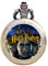 Taport® Taschenuhr mit Harry-Potter-Gravur, Quarz-Taschenuhr, bronzefarben, inkl. Ersatzbatterie und Geschenkbeutel