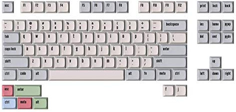 DROP + MiTo XDA Canvas Tastenkappen-Set für Tenkeyless Tastaturen - Kompatibel mit Cherry MX Switches und Clones (TKL 94-Key Kit)