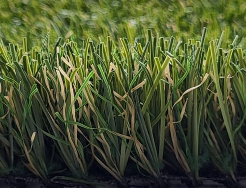 Hochwertige Kunstrasen Rasenteppich Midland für Garten - 400x300 cm - Florhöhe 40 mm - UV-Garantie 7 Jahre (DIN 53387) - Gewicht ca. 3015 gr/m²
