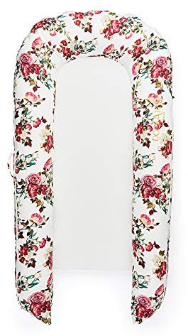 DockATot Grand Dock Nido para Bebés - Nido ligero y multifuncional para niños pequeños - Funda extraíble 100% de algodón para facilitar la limpieza - Para niños de 9 a 36 meses - La Vie en Rose