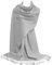 GFM® Schal im Pashmina-Stil, für alle Jahreszeiten, weich, B9, B9-ch-Silber, 42