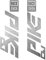 Adesivi compatibili con forcella bici Rock Shox Pike DJ 2020 fustellato