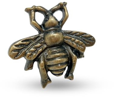 Knobs By Blossom Vintage Antique Iron Bronze Handmade Metal Animal Cupboard Door Knobs, Drawer Pulls Cabinet Door Handles (3. Bee) (TFVAIMA)