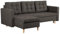 bonni Ecksofa Oslo mit Schlaffunktion, Eckcouch, Schlafsofa, L-Form Sofa, Polsterecke mit Bettkasten, Klappsofa, Schlafcouch, Bettsofa, Couchgarnitur, Sofagarnitur (Graphit)
