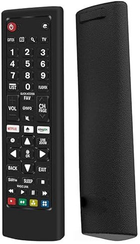 Custodia in Silicone per Telecomando LG AKB75375608 AKB76037605 AKB7509530 AKB74915324 AKB73715601 AKB75095307 AKB75675311 Antiurto Protettiva Cover LG Smart TV Remote AKB7 Series