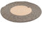 Jute-Teppich, Rund, Langlebig, Nordischer Stil, Zarter, Stilvoller Teppich, Rund für Schlafzimmer (45 cm)