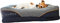 ICA-TICA luxuriöses, ergonomisches Hundebett, gelenkschonend, stützende Visco-Schaum Matratze, Bezug waschbar, Hundekissen große, mittelgroße Hunde (L)
