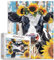 1000 Teile Puzzle für Erwachsene Kuh mit Sonnenblumenkrone Malerei Puzzle Retro Tier Puzzles für anspruchsvolle Familie Aktivität Spiel Tier Kunst DIY Puzzle Wanddekoration Geschenke (bunt)
