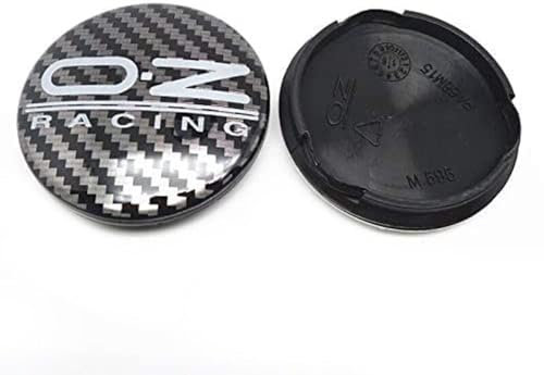 4 Pièces Auto Cache Moyeux pour OZ Racing M595 62mm Car Hub Centre Caps Wheel Roue Badge DéCoration Pneus Jantes Accessoires,B