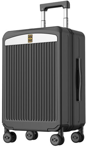 MGOB Koffer Handgepäck Trolleys Hartschalen Polycarbonat Reisekoffer Leicht mit TSA-Schloss 8 Spinner Rollen