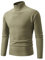 SRZYMJ Male Strickpullover AG Herren Langarm Basic Pullover Knopfleiste Langarmshirt T-Shirt Longsleeve Schlafanzug Lang Bauchtanz Rock Baumwoll Pullover Weiße Tshirts Weihnachtsbluse 3XL
