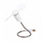 CHILDWEET 4 Pieces USB Mini Fan USB Computer Fan Flexible Car Gadgets Quiet Portable USB Fan Flexible Mini Handheld Fan Bulk Bendable USB Fan Portable Fan Rechargeable Gooseneck Electric Tpe