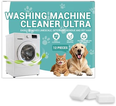Waschmaschinenreiniger Extra Stark, 2026 Neu Waschmaschine Hygiene-Reiniger, Waschmaschinen Entkalker Reiniger Tablettenm, Waschmaschinen Frische-Reiniger für Tiefenreinigung (1 Pcs)
