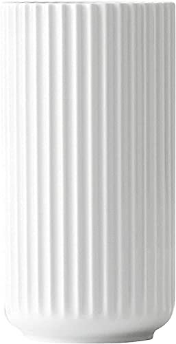 Lyngby Porcelæn Vase H38 cm Lyngby Designklassiker Zeitloses Design, Weiss