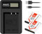 2 Pezzi NP-BG1 NPBG1 NP-FG1 NPFG1 Batteria con Caricatore per DSC-H10 H20 H50 H55 H70 H90 HX9V HX10V HX20V HX30V DSC-T20 T100 DSC-W90 W100 W120 W130 W150 W170 W200 W210 W215 W220 W230 W270 W290 W300